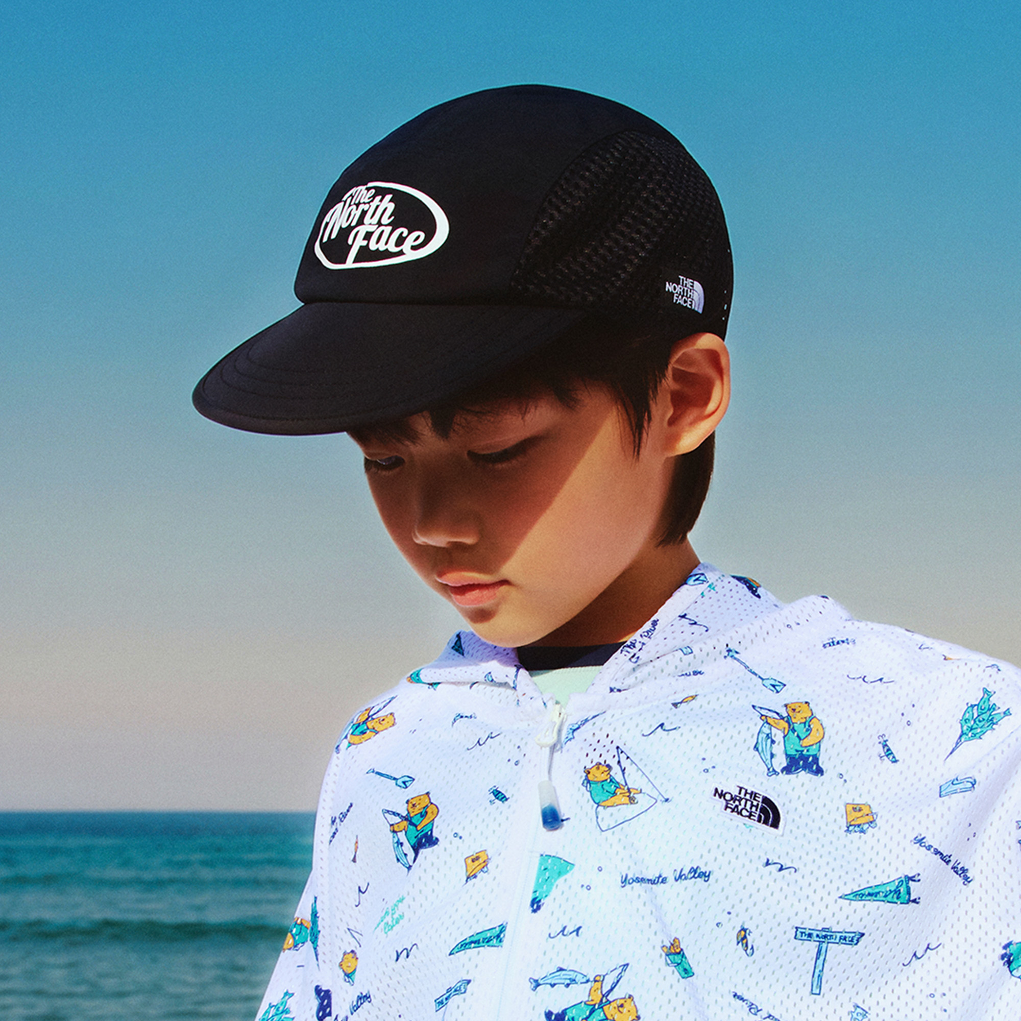 K'S MESH COLOR BLOCK CAP